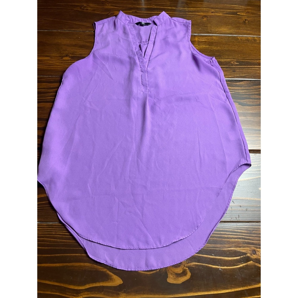 A&I Shirt, Women's Size Small, Purple, Sleeveless, V-neck